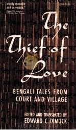 THE THIEF OF LOVE 1963 PDF电子版封面 0226152367