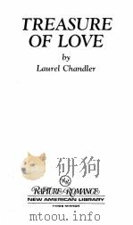 TREASURE OF LOVE 1983 PDF电子版封面 0451123794