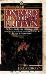 THE OXFORD HISTORY OF BRITAIN 1984 PDF电子版封面 0192852027