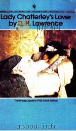 LADY CHATTERLEY'S LOVER 1968 PDF电子版封面