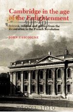 CAMBRIDGE IN THE AGE OF THE ENLIGHTENMENT（1989 PDF版）