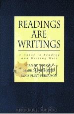 READINGS ARE WRITINGS AGUIDE TO READING AND WRITING WELL 1996 PDF电子版封面 0130978825