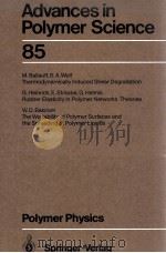 POLYMER PHYSICS（1988 PDF版）