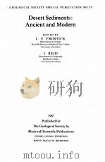 DESERT SEDIMENTS: ANCIENT AND MODERN（1987 PDF版）