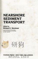 NEARSHORE SEDIMENT TRANSPORT（1989 PDF版）