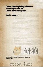 COASTAL GEOMORPHOLGY OF DESARU AND ITS IMPLICATION FOR COASTAL ZONE MANAGEMENT 1987 PDF电子版封面