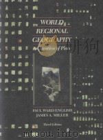 WORLD REGIONAL GEOGRAPHY: A QUESTION OF PLACE 1989 PDF电子版封面