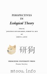 PERSPECTIVES IN ECOLOGICAL THEORY 1989 PDF电子版封面