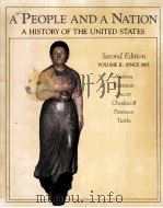 A PEOPPLE AND A NATION SECOND EDITION 1986 PDF电子版封面 0395379377