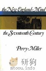 THE NEW ENGLAND MIND 1982 PDF电子版封面 0674613066