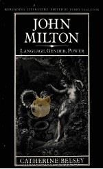 JOHN MILTON 1988 PDF电子版封面 0631133461