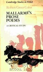 MALLARME'S PROSE POEMS（1987 PDF版）