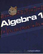 ALGEBRA 1 REVISED EDITION 1980 PDF电子版封面 0395279224