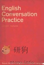ENGLISH CONVERSATIO PRACTICE 1967 PDF电子版封面
