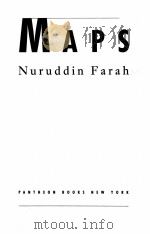 MAPS   1986  PDF电子版封面  0394755480   