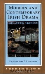 CODERN AND CONTEMPORARY IRISH DRAMA   1991  PDF电子版封面  0393932430   