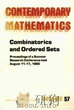 CONTEMPORARY MATHEMATICS VOLUME 57 1980 PDF电子版封面