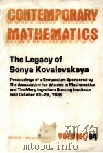 CONTEMPORARY MATHEMATICS VOLUME 64   1980  PDF电子版封面  0821850679   