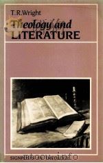THEOLOGY AND LITERATURE 1988 PDF电子版封面 0631148485