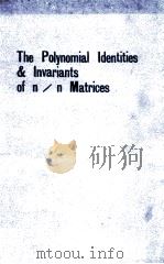 THE POLYNOMIAL IDENTITIES & INVARIANTS OF NxN MATRICES 1990 PDF电子版封面 0821807307