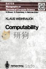 COMPUTABILITY 1987 PDF电子版封面