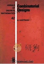 COMBINATORIAL DESIGNS A TRIBUTE TO HAIM HANANI 1989 PDF电子版封面 0444881158