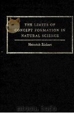 THE LIMITS OF CONCEPT FORMATION IN NATURAL SCIENCE（1986 PDF版）