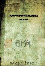 POWDER DIFFRACTION FILE SETS 31 TO 32（1988 PDF版）