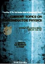CURRENT TOPICS ON SEMICONDUCTOR PHYSICS（1988 PDF版）