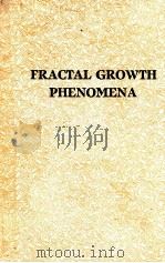 FRACTAL GROWTH PHENOMENA 1989 PDF电子版封面