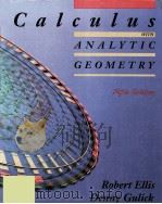 CALCULUS WITH ANALYTIC GEOMETRY FIFTH EDITION 1994 PDF电子版封面 0030442249