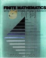 FINITE MATHEMATICS WITH APPLICATIONS（1985 PDF版）