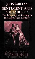 SENTIMENT AND SOCIABILITY 1988 PDF电子版封面 0198128657
