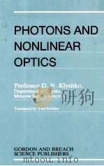 PHOTONS AND NONLINEAR OPTICS（1988 PDF版）