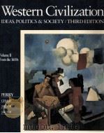 WESTERN CIVILIZATION VOLUME II FROM THE 1600S 1989 PDF电子版封面 0395369371
