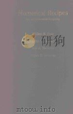 NUMERICAL RECIPES THE ART OF SCIENTIFIC COMPUTING（1986 PDF版）