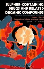 SULPHUR-CONTAINING DRUGS AND RELATED ORGANIC COMPOUNDS（1989 PDF版）