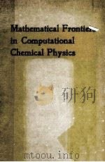 MATHEMATICAL FRONTIERS IN COMPUTATIONAL CHEMICAL PHYSICS（1980 PDF版）