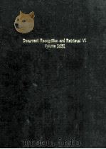 Document Recognition and Retrieval VI（1999 PDF版）
