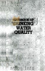 HANDBOOK OF DRINKING WATER QUALITY STANDS AND CONTROLS（1990 PDF版）