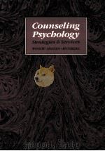 COUNSELING PSYCHOLOGY 1989 PDF电子版封面 0534100023