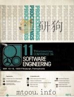 PROCEEDINGS 11TH INTERNATIONAL CONFERENCE ON SOFTWARE ENGINEERING（1989 PDF版）