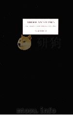 AMERICAN STUDIES VOLUME Ⅰ（1986 PDF版）