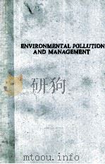ENVIRONMENTAL POLLUTION AND MANAGEMENT（1989 PDF版）
