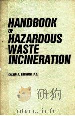 HANDBOOK OF HAZARDOUS WASTE INCINERATION（1989 PDF版）