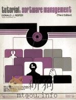 TUTORIAL:SOFTWARE MANAGEMENT THIRD EDITION（1986 PDF版）