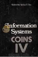 Information Systems COINS IV 1974 PDF电子版封面 030635134X