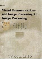 Visual Communication and Image Processing'91:Image Processing Volume 2（1991 PDF版）