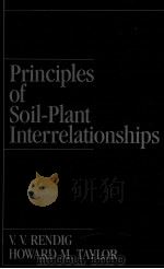 PRINCIPLES OF SOIL-PLANT INTERRELATIONSHIPS（1989 PDF版）