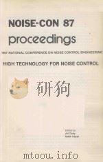 NOISE%CON 87 PROCEEDINGS（1987 PDF版）